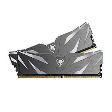 Imagem de Netac Kit DDR4 DRAM 32 GB (2 x 16 GB) 3200 MHz XMP 2.0 Dual Channel RAM CL16 (PC4-25600) 1,35 V 288 pinos atualizado, dissipador de calor de alumínio ideal para atualização de computador de jogos