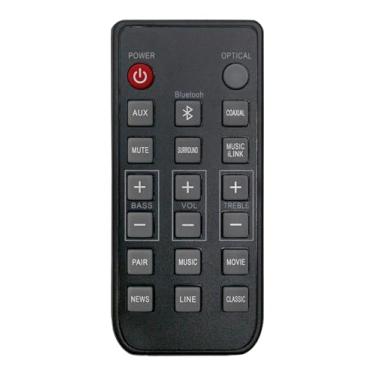 Imagem de Substituição de controle remoto compatível com alto-falantes Philips Soundbar Home Cinema CSS2123 CSS2123B/F7 CSS2133B/F7 CSS2133 996510054954, 996510050576, 996510063326