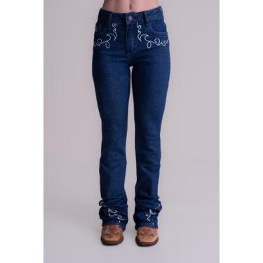Imagem de Calca Jeans Feminina Texas Farm - String - Pdf053 - Jeans 34, 40