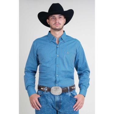 Imagem de CAMISA MASCULINA MANGA LONGA TEXAS FARM - CAL459 - DO XG AO G2 - XADREZ-Masculino