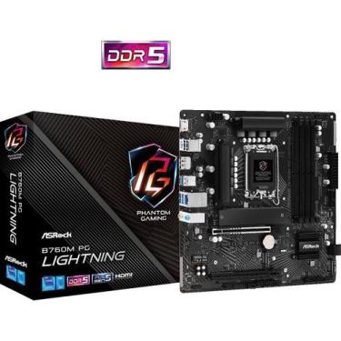 Imagem de Placa-Mãe Asrock B760M Pg Lightning Ddr5 Lga1700 Matx