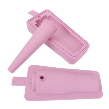Imagem de Whisky Cocktail Maker Silicone Bandey Cilindro Holante Design para 30 40 Oz de Xícaras Não Inclinadas Com Fácil de Molde de picolé de Lavar Louça (PINK)