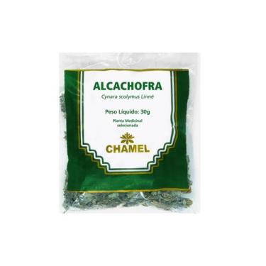 Imagem de Chá Alcachofra Folhas 30g Natural Pacote Chamel