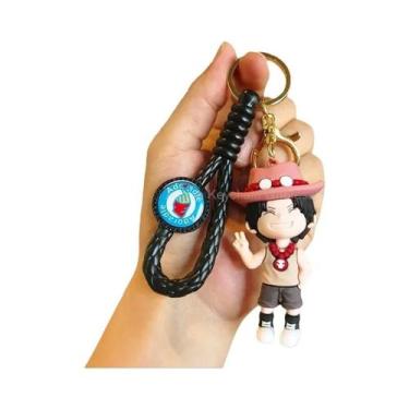 Imagem de Chaveiro Infantil De Anime One Piece Dragon Ball Luffy Nami Chopper Pi