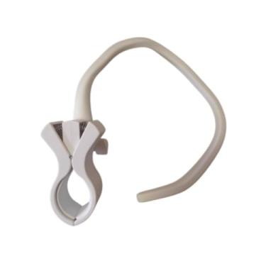 Imagem de Fenteer Suporte para secador de cabelo para cachorro pendurado, acessórios de esteticista de animais de estimação, rack de secador de de animais de, Branco