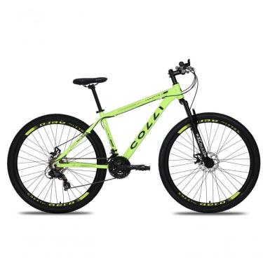 Imagem de Bicicleta Colli Toronto Aluminio Aro 29 Disco-shimano 21v Verde Claro