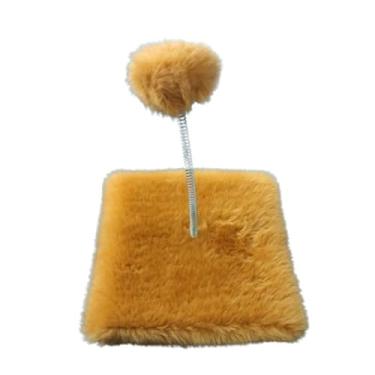 Imagem de Gato brinquedo de gato mola estimulante gato feliz arranhador gatos pelucia Brinquedo de Mola com bolinha(CARAMELO,ML)