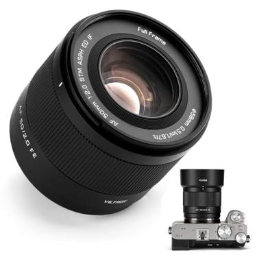 Imagem de VILTROX Lente de foco automático AF 50 mm F2.0 FE Full-Frame para câmeras Sony E-Mount Mirrorless, lente de retrato leve para A7C II A7III A7IV A7RIII A7RIV A7SIII FX3 ZV-E1 FX30 A6700 A6400