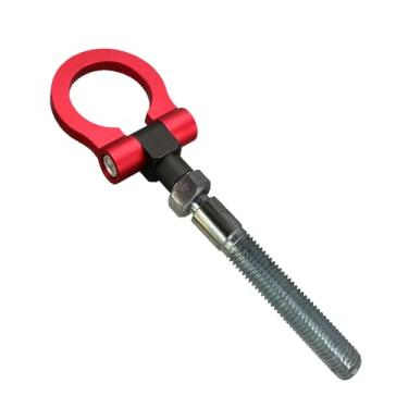 Imagem de XRMXF Gancho de reboque dobrável resistente, rosca reversa, compatível com Tesla Model 3 2017-2025, Tesla Model Y 2020-2025, substitui OEM 107757000D ferramenta de gancho de reboque de emergência