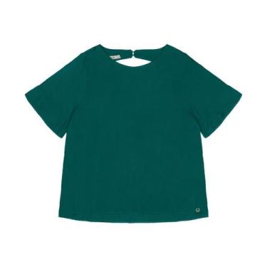 Imagem de Blusa Plus Size Feminina Secret Glam Verde, Verde, Plus G4