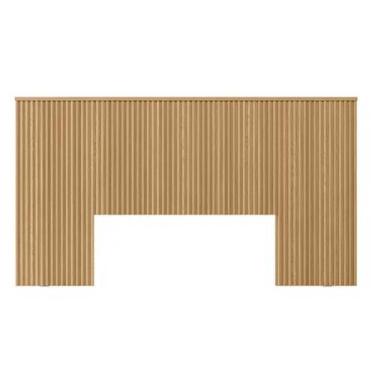 Imagem de Cabeceira Cama Box Madeirado Laranjeiras 240cm Carvalho - Linea Brasil