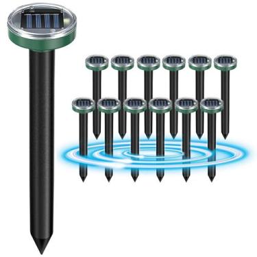 Imagem de Repelente de toupeira movido a energia solar Tirgo Ultrasonic Snake, p