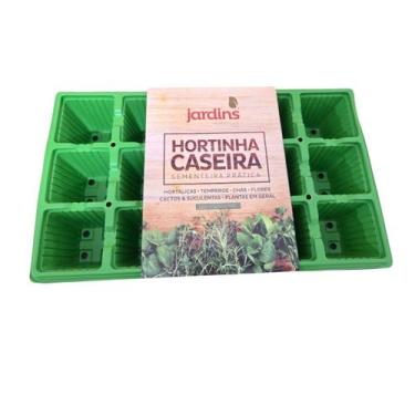 Imagem de Sementeira Hortinha Horta Caseira Verde 15 Células Nutriplan