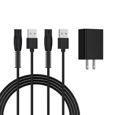 Imagem de OatXtorpor Carregador De Lâmina Única 5 V Compatível Com Barbeador Philips Norelco 2400 2600 X3001/90 Oneblade Qp2724 Qp2834 Mg5910 Mg7910 Mg9510 X5006, Adaptador Energia Para Barba Elétrica, Cabo C