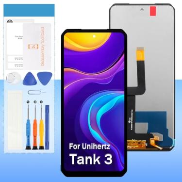 Imagem de Substituição de tela para Unihertz Tank 3 8849 17.2 cm LCD Display Touch Digitalizador Assembléia