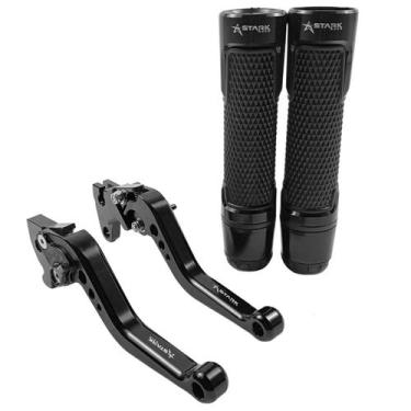 Imagem de Kit Manete Manopla Luva Moto Xt660r Xt 225 Dt 200 Tdm 225 - Stark Race