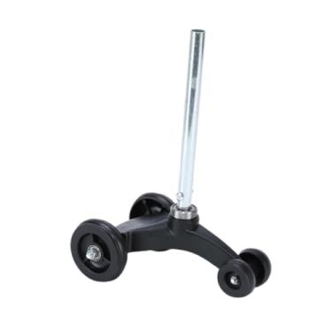 Imagem de menolana Tripé para carro infantil com roda giratória e triângulo frontal com haste redonda, acessórios e componentes fáceis de usar, balanço para bebê