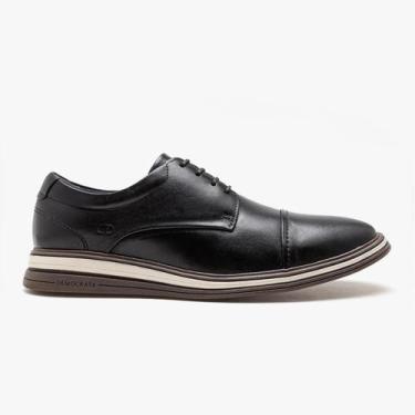 Imagem de Sapato casual Democrata 298202 Derby DUNE HI-SOFT 32, Preto, 42
