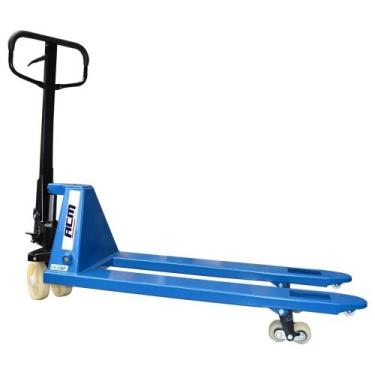 Imagem de Carro Hidraulico Paleteira Manual 2,6 Ton roda dupla Nylon estreito TS