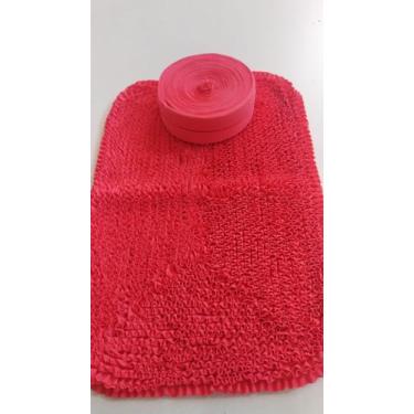 Imagem de Tapete De Porta Frufru 5 Peças. 0, 75x0,50cm - Valentina Confecçoes, V