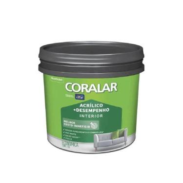 Imagem de Tinta Acrilico Fosco Coralar Branca 15l - Coral