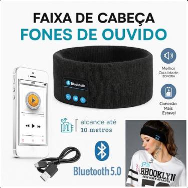 Imagem de Faixa de Cabeça Bluetooth Premium para Dormir - ROMI