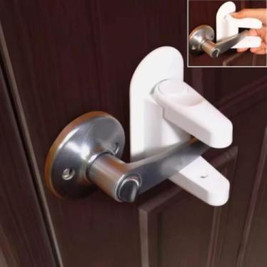 Imagem de Trava Maçaneta Fechadura Porta Infantil Criança Bebê - Minymix