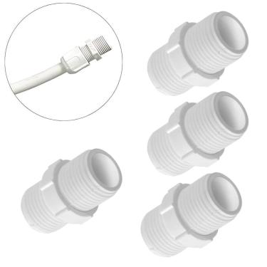 Imagem de Niple Conexão Duplo 1/2 X 1/2 Pvc Linha Roscável 04 Un