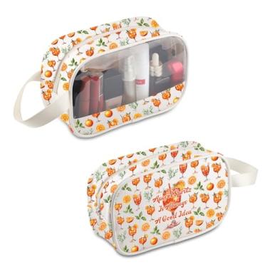 Imagem de BDPWSS Aperol Spritz presente para amantes de coquetéis Aperol Spritz é sempre uma boa ideia bolsa de maquiagem suprimentos de coquetel presente, Aperol Spritz MB