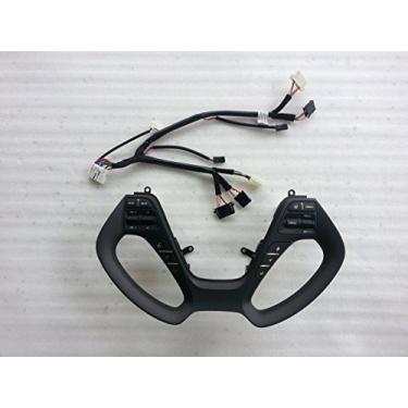 Imagem de Controle remoto de volante automotiveapple genuíno com fio de extensão tipo de opção completa conjunto de 2 peças para 2013 2018 Kia Forte: K3