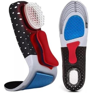 Imagem de Palmilha Ortopédica de Silicone Conforto e Alívio da Dor – Ideal para Fascite Plantar, Esporão de Calcâneo, Pés Cansados e Uso Diário – Ortopedia Tamanhos 37 a 42