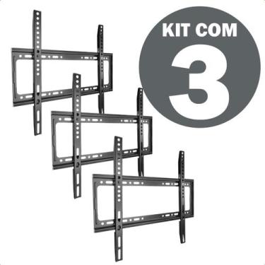 Imagem de Suporte Televisão Fixo Tv 23 63 Polegadas Smart Led Universal Até 50Kg