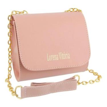 Imagem de Bolsa Pequena Feminina Alça Transversal - zbolsas, Rose