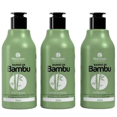 Imagem de Kit home care bambu 300ml - natureza cosméticos   - Natureza Cosmetico
