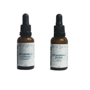 Imagem de Serum antioxidante Vit C A e Ferúlico + Vit C Pura NEXT SKIN
