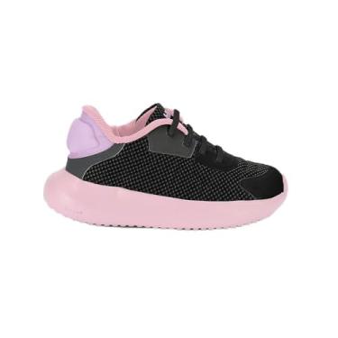 Imagem de Tênis Infantil Bibi Flash Preto com Rosa 24