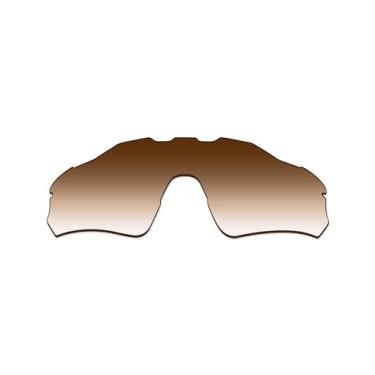 Imagem de Vonxyz Lentes de reposição para óculos de sol Oakley Radar EV Path OO9208 - Marrom dégradé