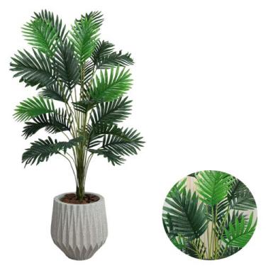 Imagem de Palmeira Artificial Coqueiro Com Vaso Origami Casa Sala - PlantaImport