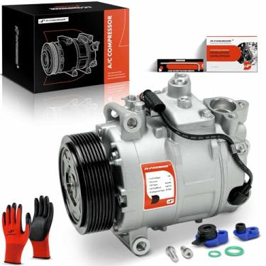Imagem de A-Premium Compressor De Ar Condicionado Com Embreagem Compatível Bmw 535I 3.0L 2008-2010, Xdrive 2009-2010, 535Xi 2008