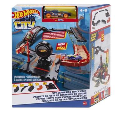 Imagem de Pista Hot Wheels Conjunto Expansão City Mattel Hdn95 - Hotwheels