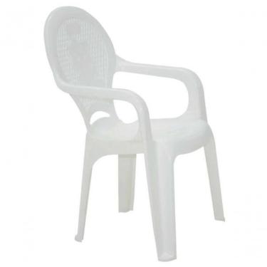 Imagem de Cadeira Infantil Tramontina Catty Estampado Branco