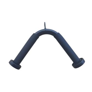 Imagem de KiBcsLic Barra em V para prensa de tríceps, alça para remada sentada, resistente, com antiderrapante, acessórios para máquinas com vários cabos,