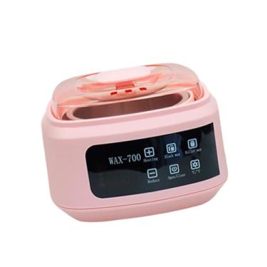 Imagem de Ysyqkn Aquecedor de cera, máquina de derretimento resistente, elétrica, profissional para sobrancelhas, corpo, nariz, pelos, lábio superior, depilação em, Rosa