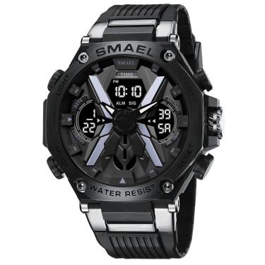 Imagem de Relógio Masculino Smael Digital 8087 Preto