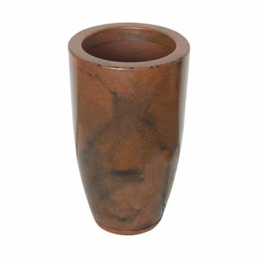 Imagem de Vaso De Planta Polietileno Coluna Lisa Luxo Médio N3 (marrom manchado)