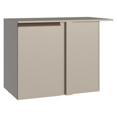 Imagem de Balcão De Canto 1 Porta Suspenso Nice Madesa Crema