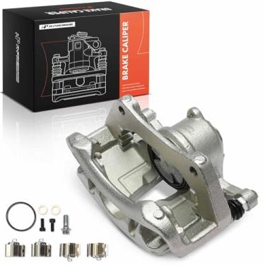 Imagem de A-Premium Conjunto de pinça de freio a disco com suporte compatível com veículos Buick e Chevrolet - Encore GX 2020-2025, Trailblazer 2021-2025 - Lado esquerdo do motorista dianteiro