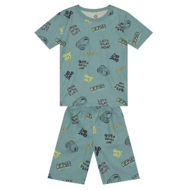 Imagem de Pijama infantil menino de games Brandili - 12
