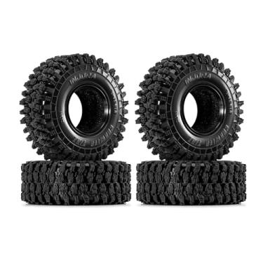 Imagem de INJORA 1.3" Crawler Tires 70 * 26mm S5 for 1/18 1/24 TRX4M SCX24 RC Crawlers (T1311)