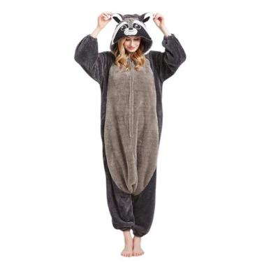 Imagem de Pijamas e macacões de cosplay de Halloween unissex para animais adulto